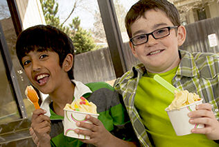 Frozen desserts at Wayne’s World